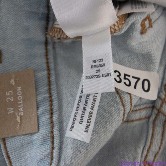 NEW Madewell Balloon Jeans in Baleberry Wash, 25 - Picture 13 of 16